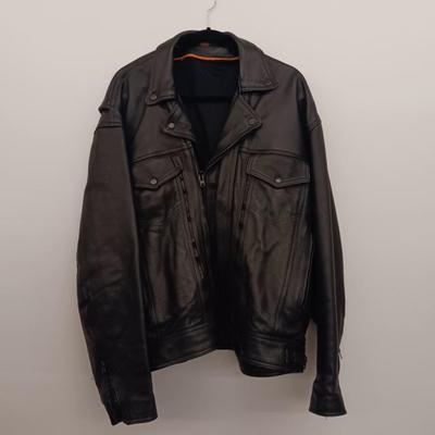 Heavy Weight Leather Jacket - Size 4X