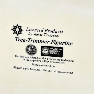 COLLEGE TREASURES ~ LSU Tree-Trimmer Figurine
