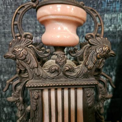 Louis XVI Style Garniture Clock Set