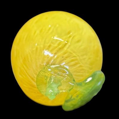 Beautiful Hand Blown Glass Lemon