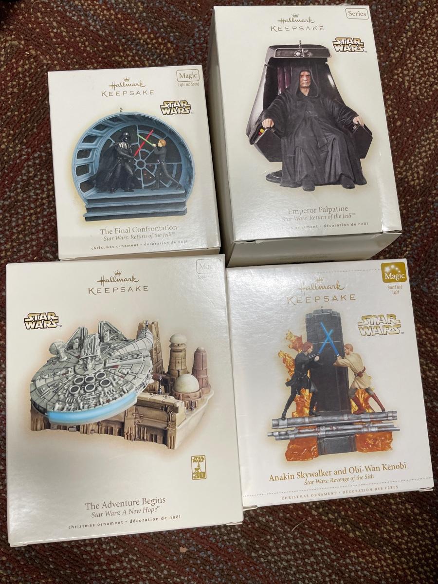 Hallmark Star Wars ornaments