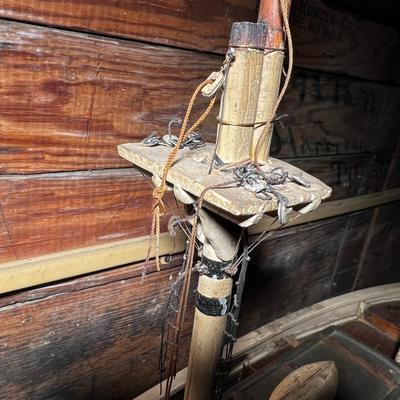 N479 Antique Ship Model AS IS