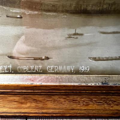 N480 Antique Early 20th Century Fred Schutz Panoramic of Koblenz, Coblenz
