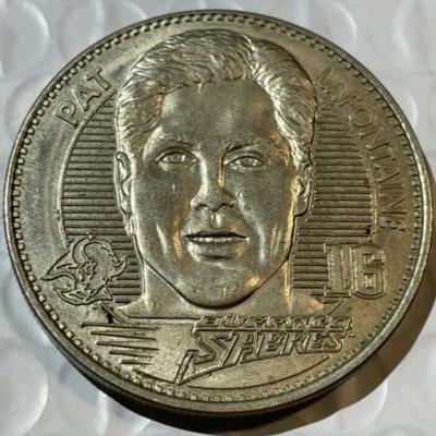 PAT LaFONTAINE #16 BUFFALO SABRES 1970-2000 MEDAL/TOKEN as Pictured.
