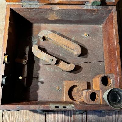 N486 Antique 1919 Negus Nautical Brass Sextant