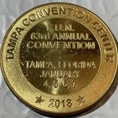 FUN/FLORIDA NUMISMATISTS SHOW 1955-2018 MEDAL/TOKEN as Pictured