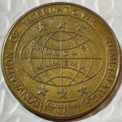 BRITISH COMMONWEALTH 1987 NUMISMATICS CONVENTION MEDAL/TOKEN as Pictured.