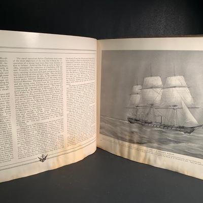 LOT 8 C: Antique 1915 U.S. Naval History Book 