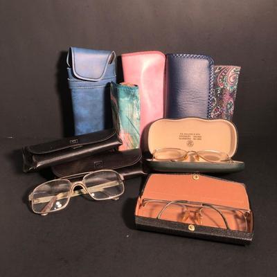 LOT 49B: Vintage Glasses & Cases