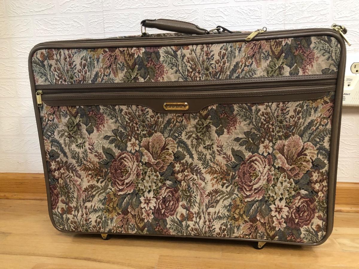 Jaguar luggage floral on sale