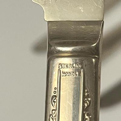 LOT 313J: Sterling Silver Silverware Set Pieces - 812 grams