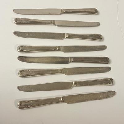 LOT 313J: Sterling Silver Silverware Set Pieces - 812 grams