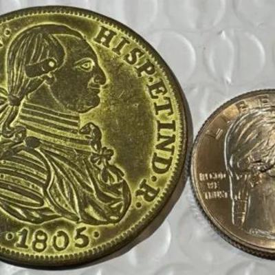 CAROLUS IV 1805 COPY COIN MEDAL/TOKEN as Pictured.