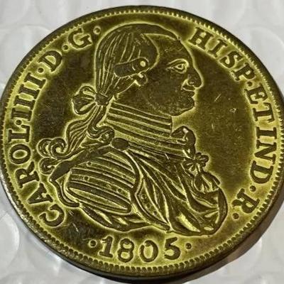 CAROLUS IV 1805 COPY COIN MEDAL/TOKEN as Pictured.