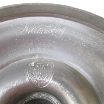 Williamsburg Stieff Pewter Porridge Bowl Jefferson Cup