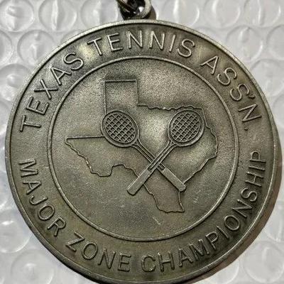 TEXAS TENNIS ASSOCIATION CHAMPIONSHIP MEDAL/TOKEN as Pictured.