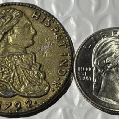 COPY COIN CAROLUS IIII MEDAL/TOKEN as Pictured.
