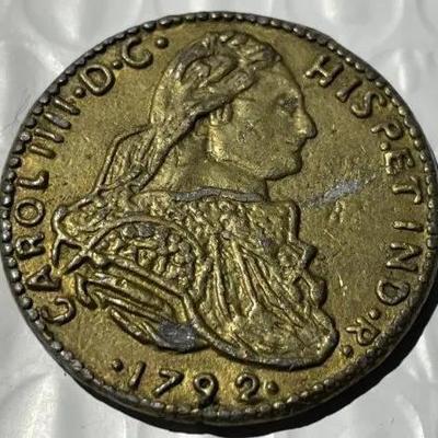 COPY COIN CAROLUS IIII MEDAL/TOKEN as Pictured.