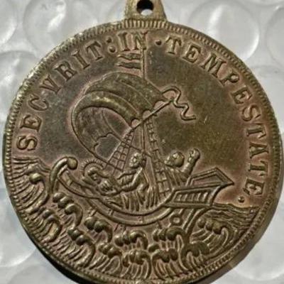 SLAYING THE SERPENT MEDAL/TOKEN as Pictured.