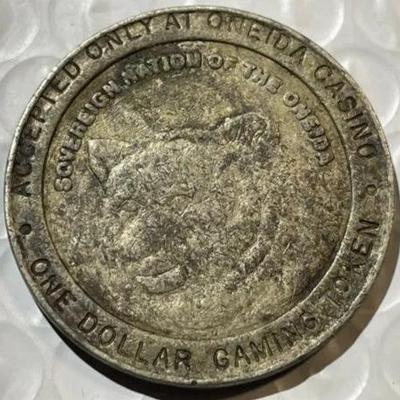 ONEIDA WISCONSIN 1994 CASINO $1 GAMING MEDAL/TOKEN as Pictured.