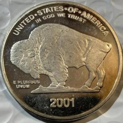 2-INDIAN/BUFFALO COPY MEDAL/TOKENS as Pictured.