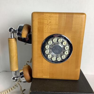 501 1980's Special Edition Western Electric Butcher Block Phone