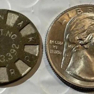 Vintage Vanak Corp A Dalkin Co. Amusement Trade Token as Pictured.