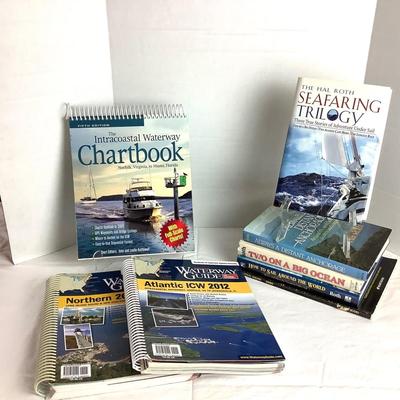 H548 Lot of Sailing & Chart Books