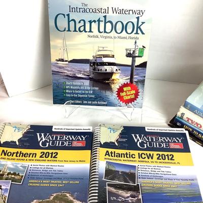 H548 Lot of Sailing & Chart Books