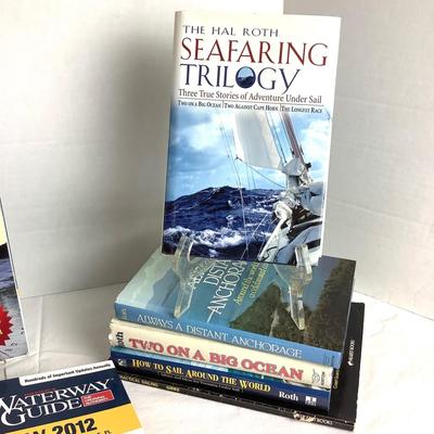 H548 Lot of Sailing & Chart Books