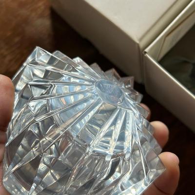 MIKASAÂ® Quartz Desk/Mantel Clock German Roman Numerals Paper Weight Office Decor