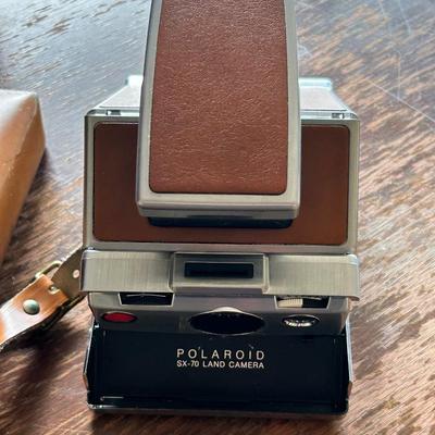 Polaroid, SX â€“ 70, vintage camera