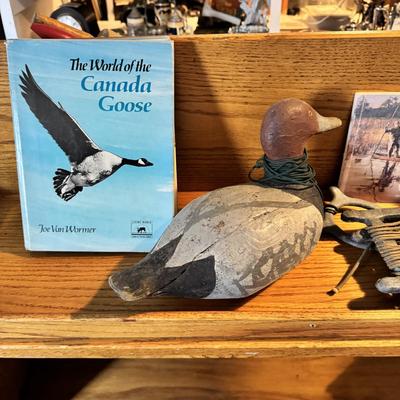514 Vintage Working Decoy With Rope And Handle