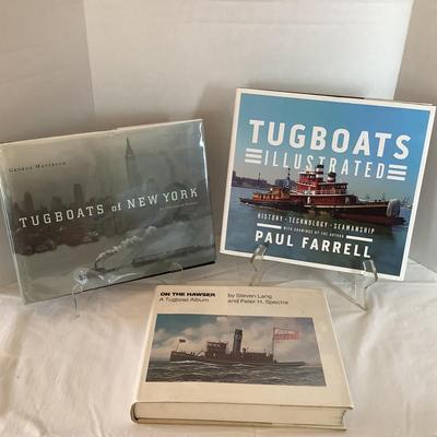 H559 Large Tugboat Hardback Coffee Table Book Lot