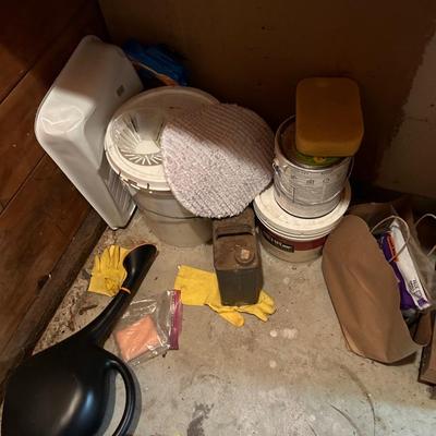 Household, cleaners, paint, painting, supplies, group lot of all you see in photos