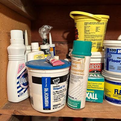 Household, cleaners, paint, painting, supplies, group lot of all you see in photos