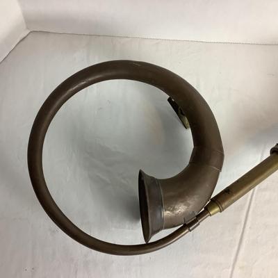 522 Vintage Old Brass Car Rickshaw Horn