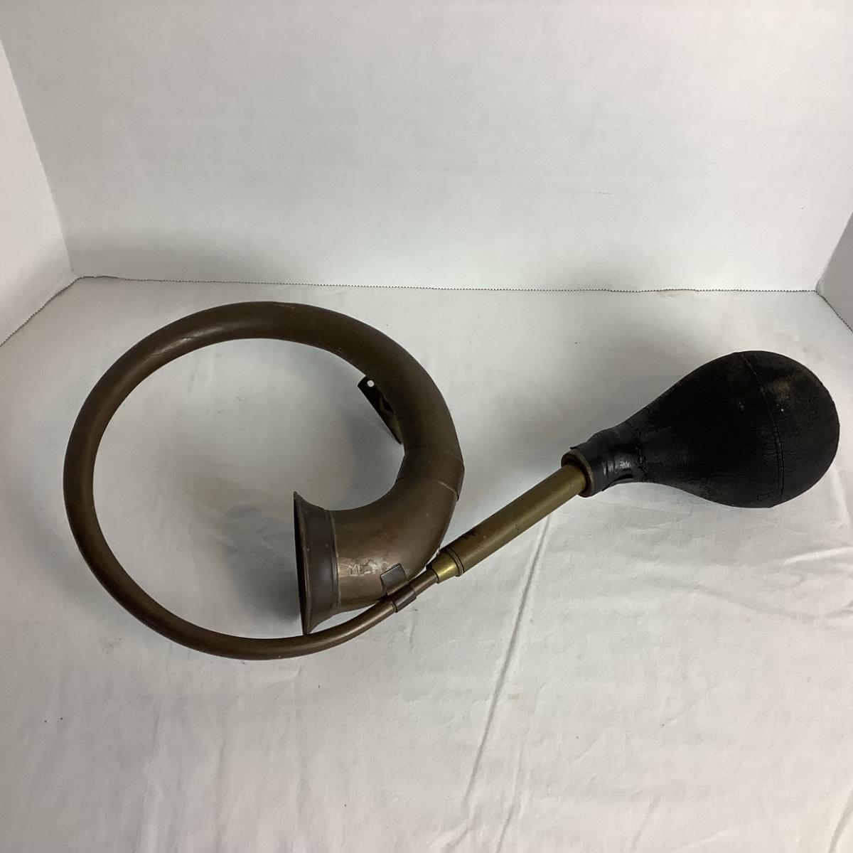 522 Vintage Old Brass Car Rickshaw Horn