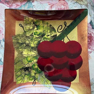 Gumps lot of glass plate / trays