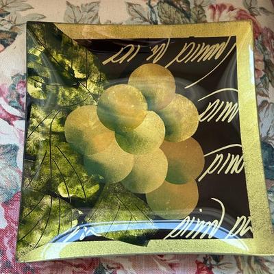 Gumps lot of glass plate / trays