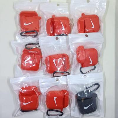 Lot of 9 Silicone Nike AirPod Cases
