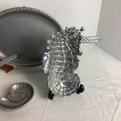 524 Nautical Wilton Ware Pewter Lot