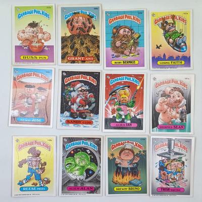 Mixed Lot of 72 Vintage Garbage Pail Kids Trading Cards