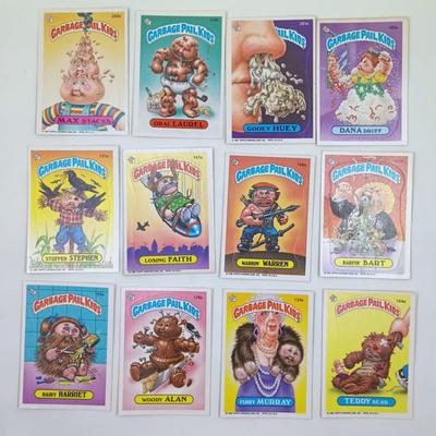 Mixed Lot of 72 Vintage Garbage Pail Kids Trading Cards