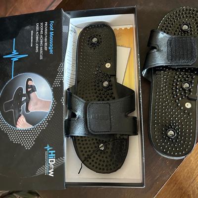 HiDow Foot Massager Pain Relief Sandals Tens Ems
