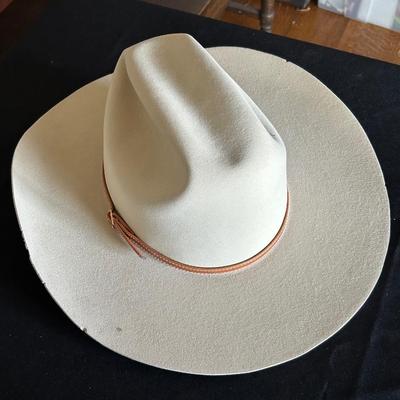 Stetson hat, as is as found