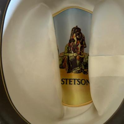 Stetson hat, as is as found