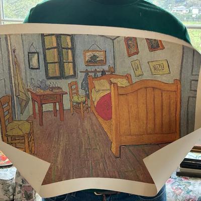 Posters and prints, estate group lot, all seen in photos