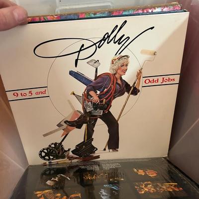 Vinyl record collection, media lot lps cds dvds cassette tapes, all from this estate, unsorted, sold, as it is as found