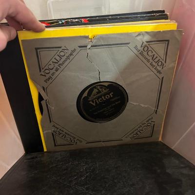 Vinyl record collection, media lot lps cds dvds cassette tapes, all from this estate, unsorted, sold, as it is as found